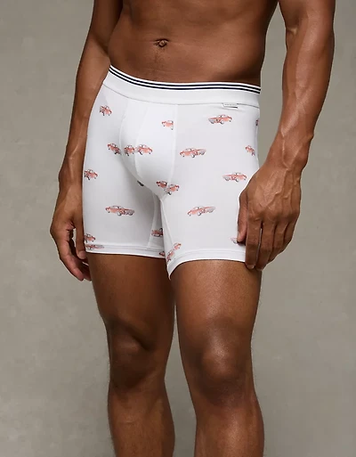 Caleçon boxeur ajusté ultradoux de 6 po voitures pour hommes AEO