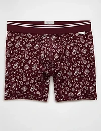 AEO Men's Paisley 6" Ultra Soft Boxer Brief