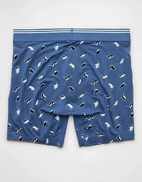 AEO Men's Penguins 6" Ultra Soft Boxer Brief