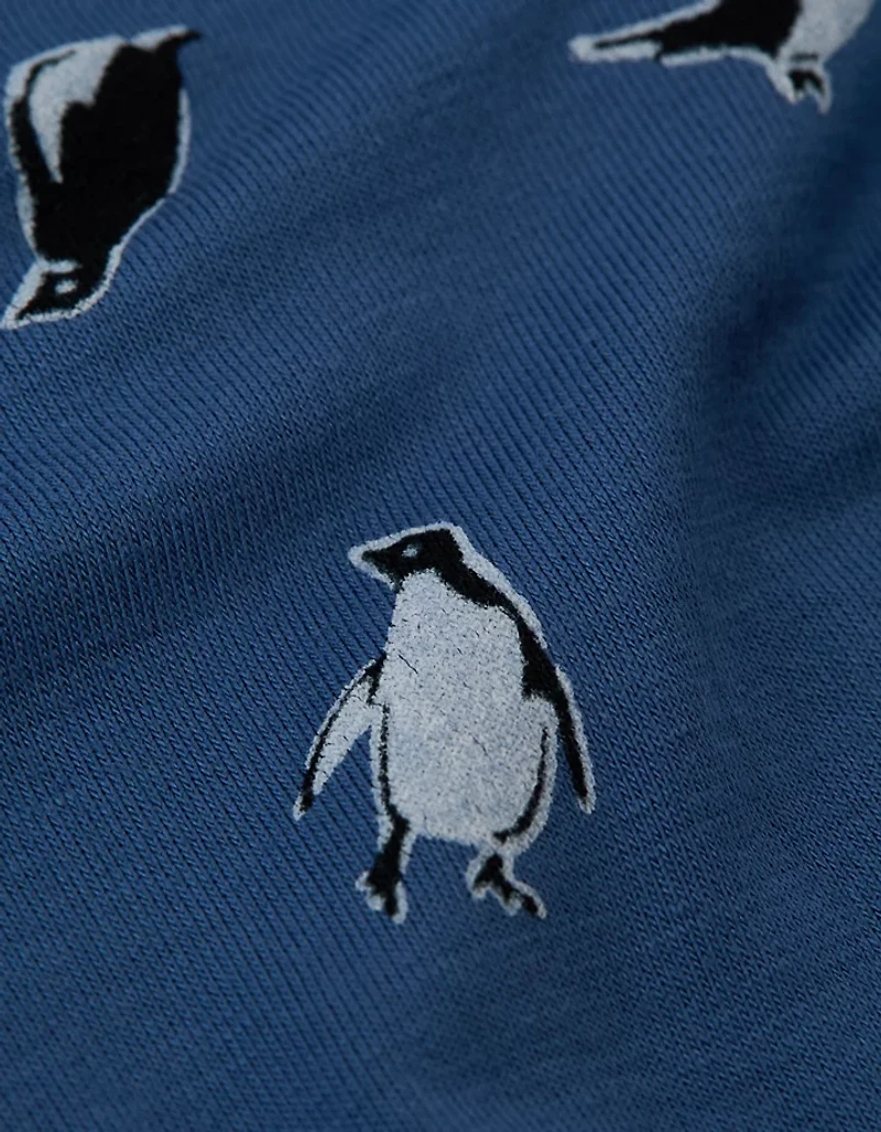 AEO Men's Penguins 6" Ultra Soft Boxer Brief