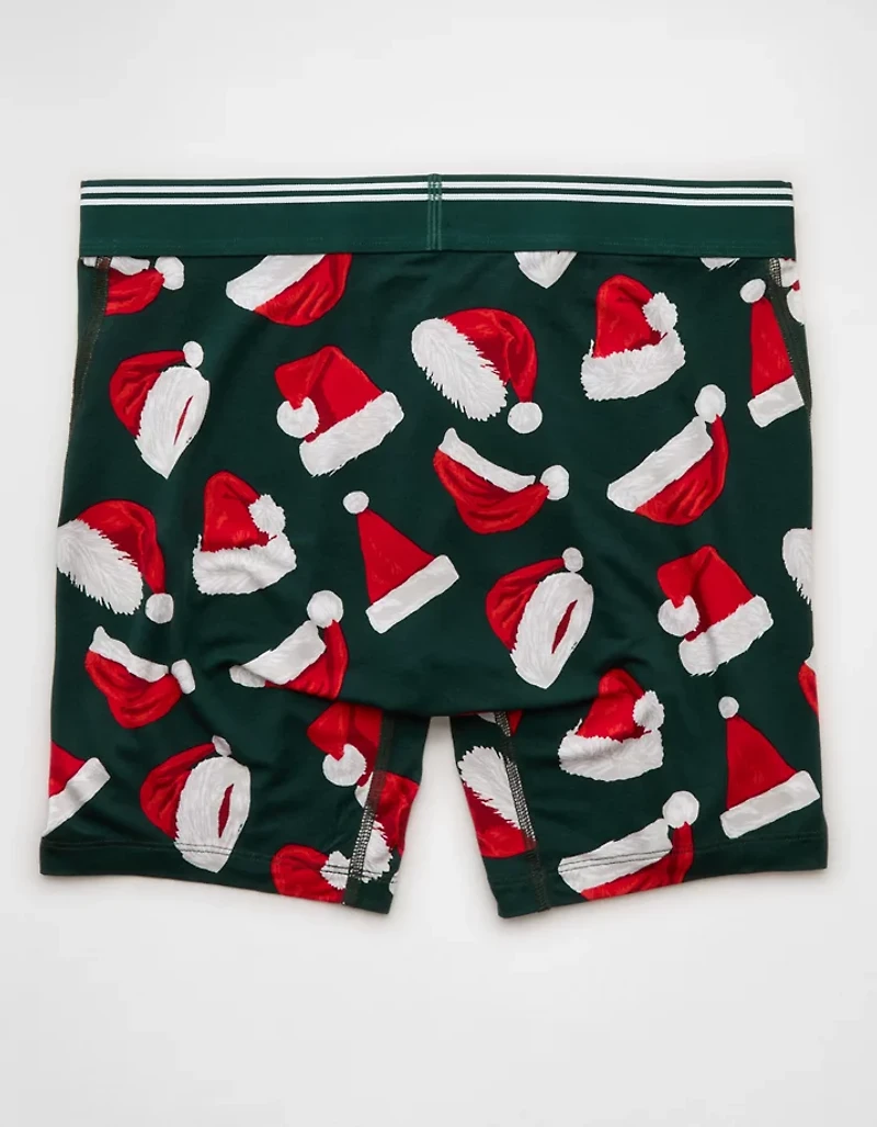 AEO Men's Santa Hat 6" Ultra Soft Boxer Brief