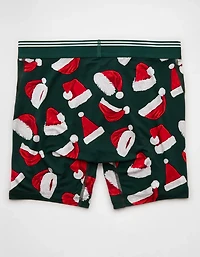 AEO Men's Santa Hat 6" Ultra Soft Boxer Brief
