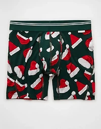 AEO Men's Santa Hat 6" Ultra Soft Boxer Brief