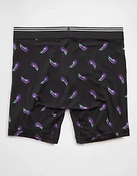 Caleçon boxeur ajusté ultradoux de 6 po aubergines pour hommes AEO