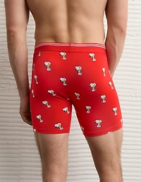 AEO Men's Snoopy Valentine's Day 6" Ultra Soft Boxer Brief