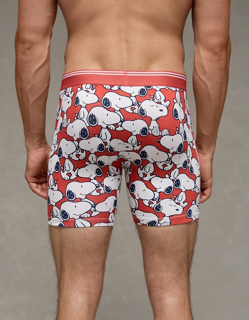 AEO Snoopy Men's 6" Ultra Soft Boxer Brief