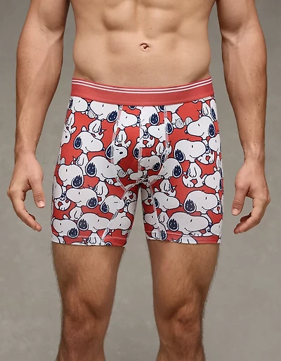 AEO Snoopy Men's 6" Ultra Soft Boxer Brief