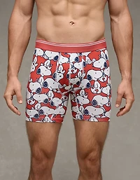 AEO Snoopy Men's 6" Ultra Soft Boxer Brief