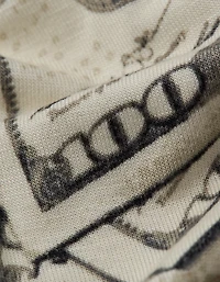 Caleçon boxeur ajusté ultradoux de 6 po billets dollar pour hommes AEO