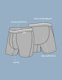 AEO Men's 6" Racing Ultra Soft Boxer Brief