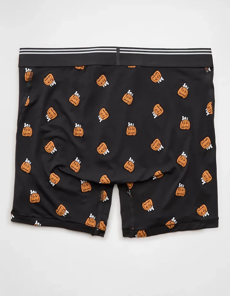 Caleçon boxeur ajusté ultradoux Snoopy de 6 po citrouille pour hommes AEO