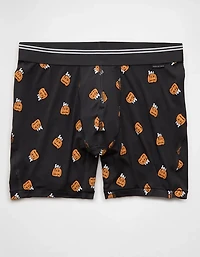 Caleçon boxeur ajusté ultradoux Snoopy de 6 po citrouille pour hommes AEO