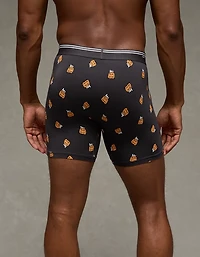 Caleçon boxeur ajusté ultradoux Snoopy de 6 po citrouille pour hommes AEO