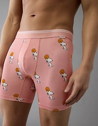 AEO Men's Snoopy Basketball 6" Ultra Soft Boxer Brief
