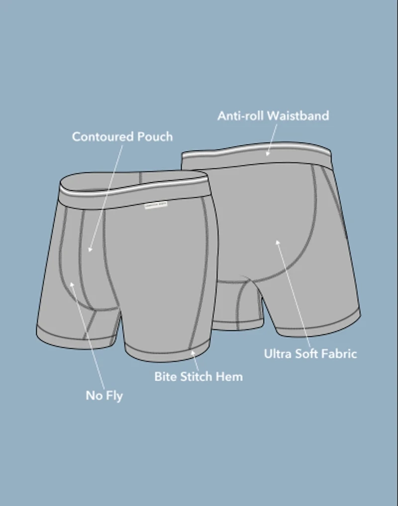 AEO Men's 6" Ultra Soft Boxer Brief