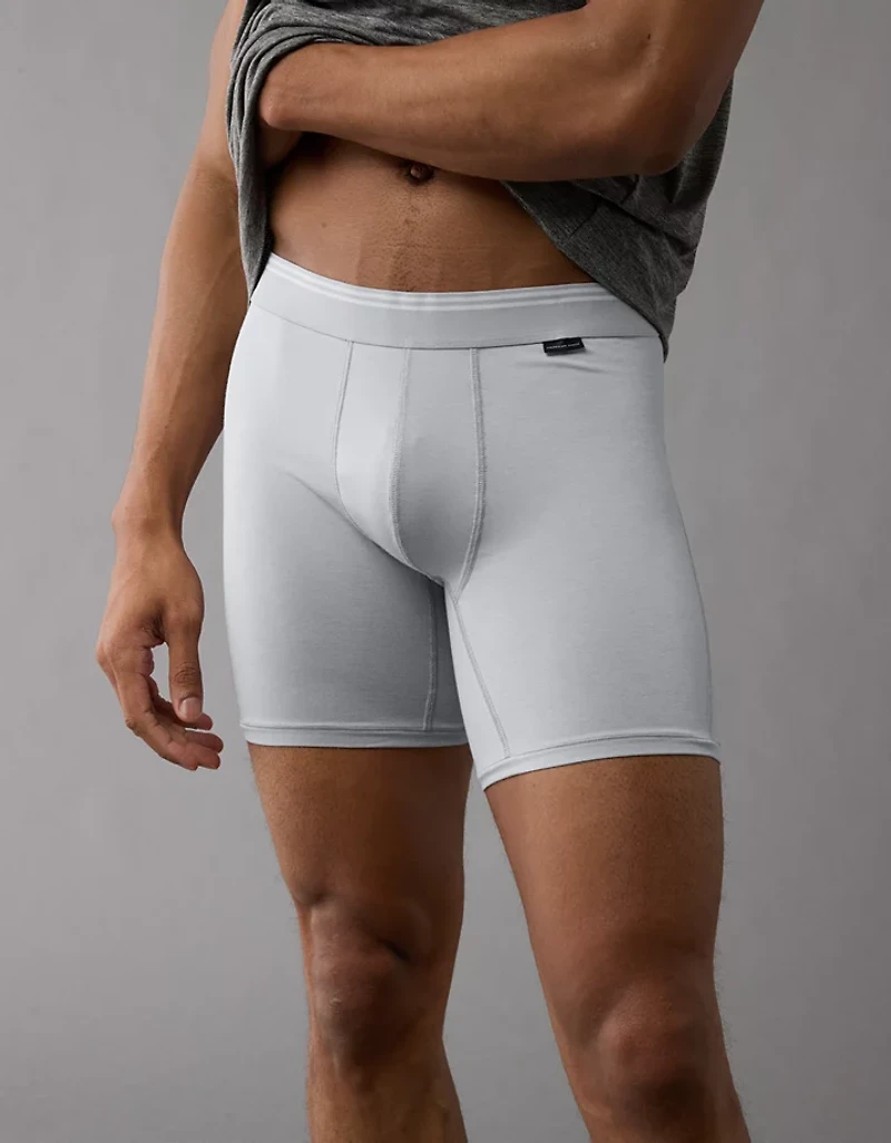 Caleçon boxeur ajusté ultradoux de 6 po pour hommes AEO