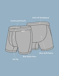 AEO Men's 6" Ultra Soft Boxer Brief 5-Pack