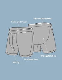 AEO Men's Striped 6" Ultra Soft Boxer Brief