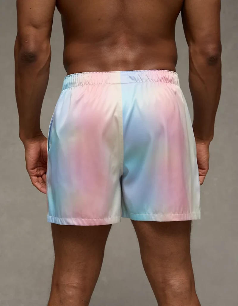Caleçon boxeur à poche en satin Fierté pour hommes AEO