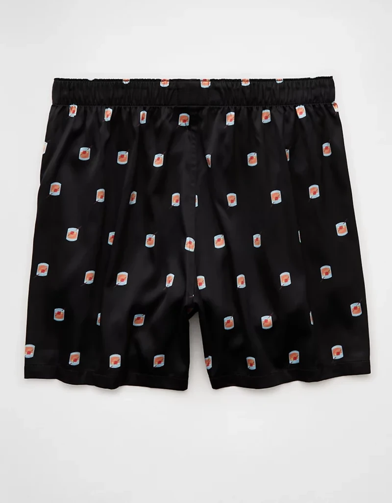 AEO Men's Cocktail Satin Pocket Boxer Short