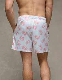 AEO Men's Food Satin Pocket Boxer Short