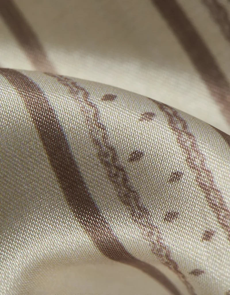 AEO Men's Striped Satin Pocket Boxer Short