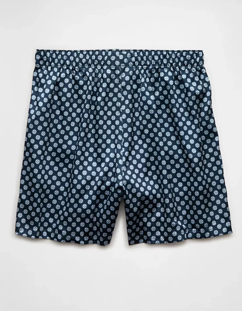 AEO Men's Compass Satin Pocket Boxer Short