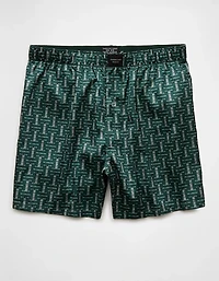 AEO Floral Satin Lounge Boxer Short