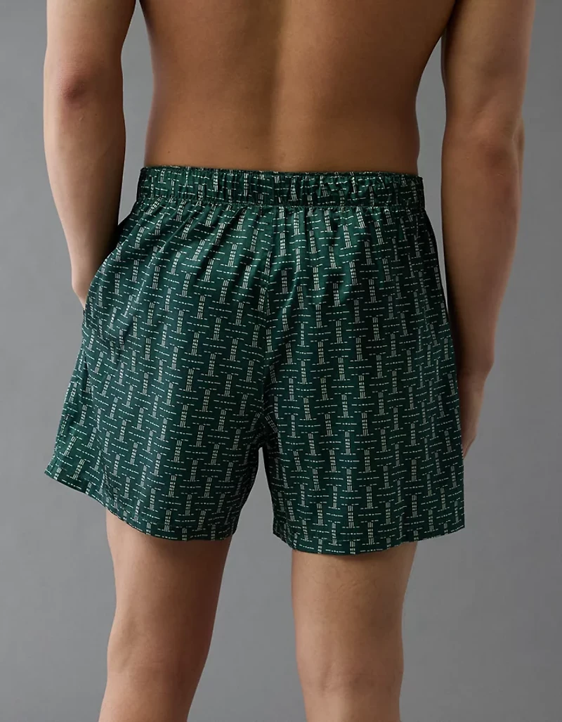 AEO Floral Satin Lounge Boxer Short
