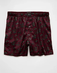 AEO Men's Holly Satin Pocket Boxer Short