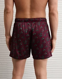 AEO Men's Holly Satin Pocket Boxer Short