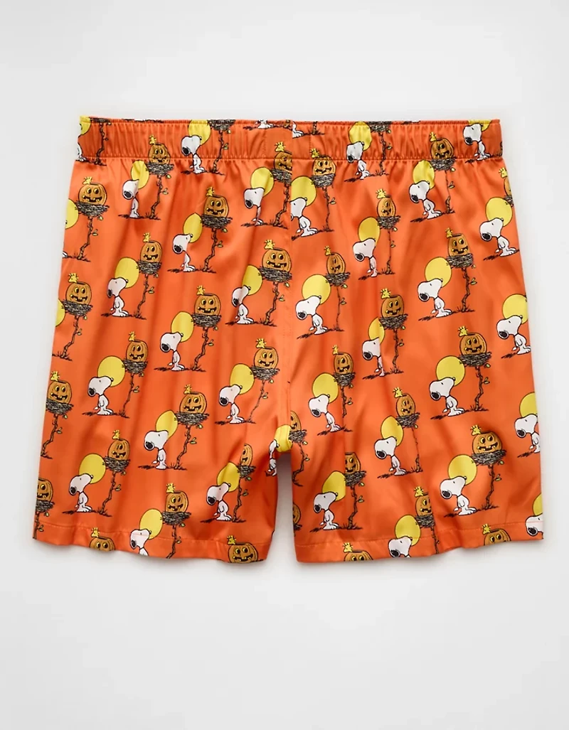 AEO Men's Snoopy Satin Pocket Boxer Short