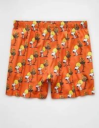 AEO Men's Snoopy Satin Pocket Boxer Short