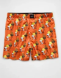 AEO Men's Snoopy Satin Pocket Boxer Short