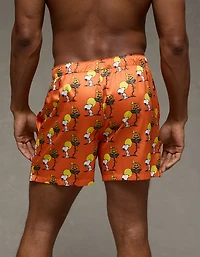AEO Men's Snoopy Satin Pocket Boxer Short