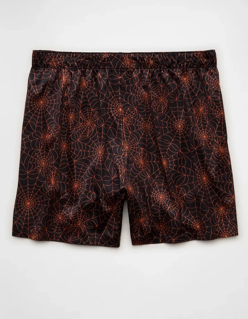 AEO Men's Halloween Satin Pocket Boxer Short