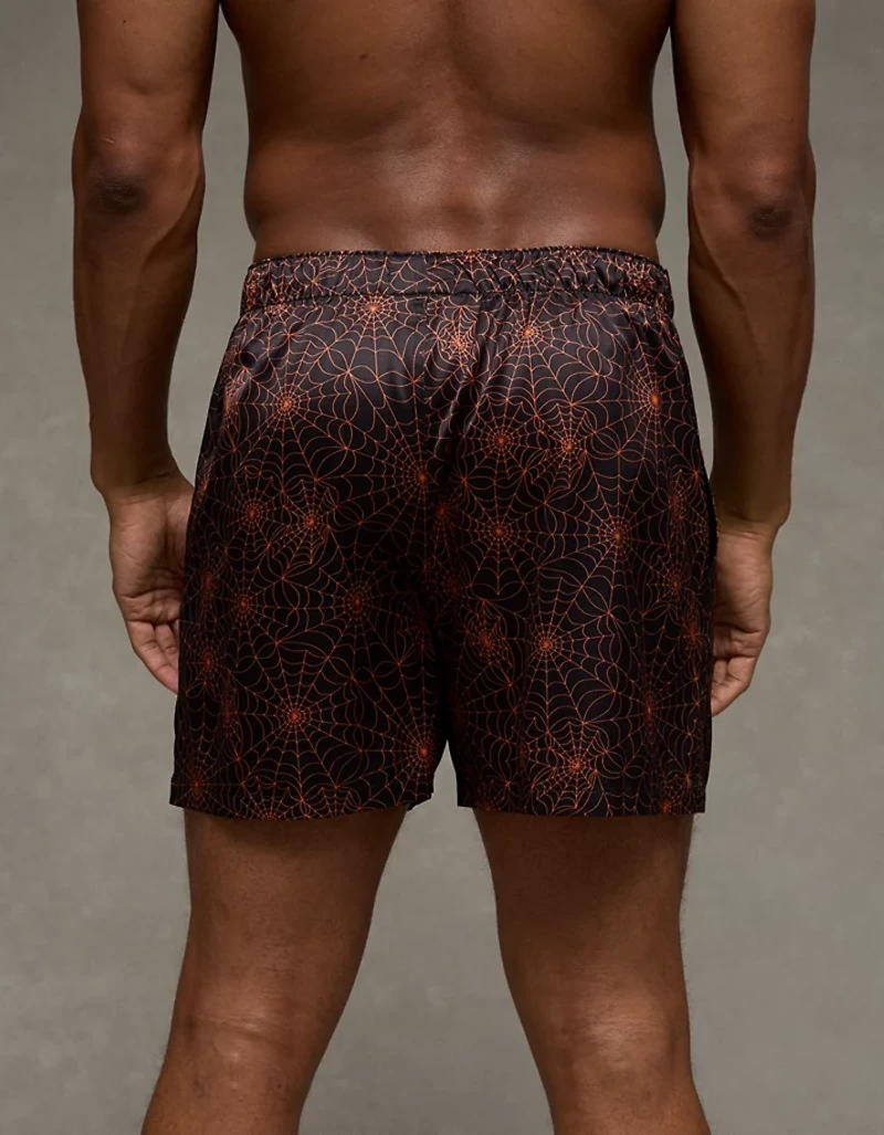 AEO Men's Halloween Satin Pocket Boxer Short