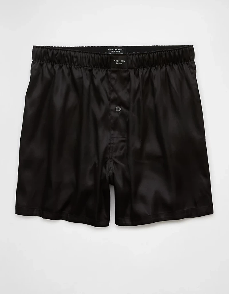 AEO Men's Satin Pocket Boxer Short