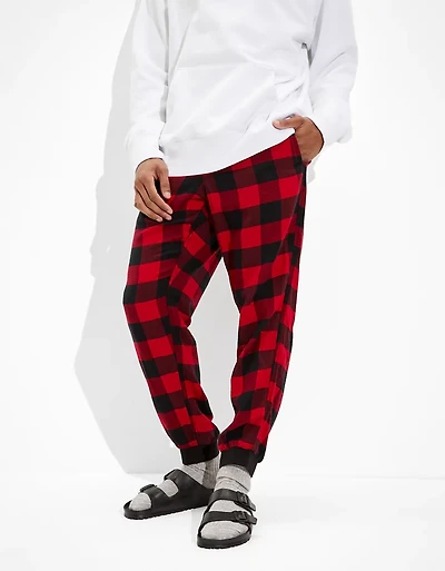 Pantalon de pyjama en flanelle à carreaux AE