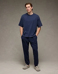 Pantalon en tissu éponge AE