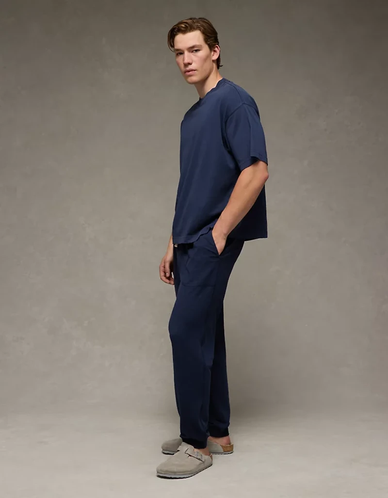 Pantalon en tissu éponge AE