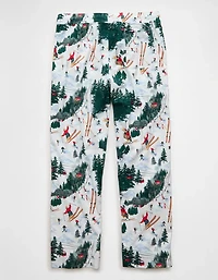 Pantalon de pyjama à jambe ouverte en flanelle AE
