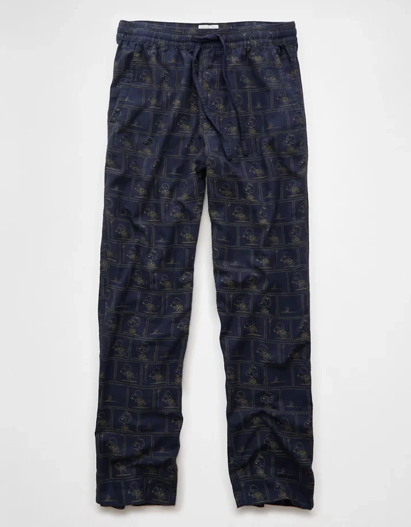 AE Snoopy Flannel PJ Pant