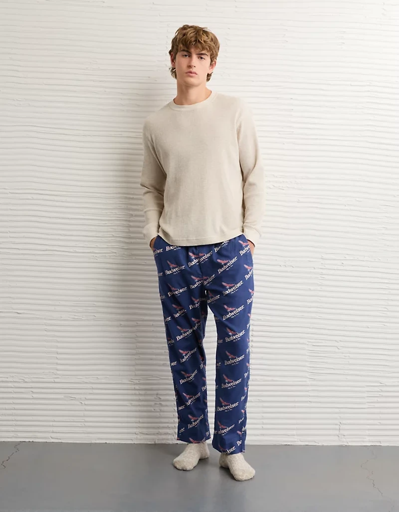AE Budweiser Flannel PJ Pant
