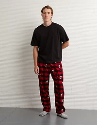 AE Snoopy Flannel PJ Pant