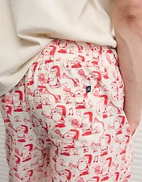 AE Snoopy Flannel PJ Pant