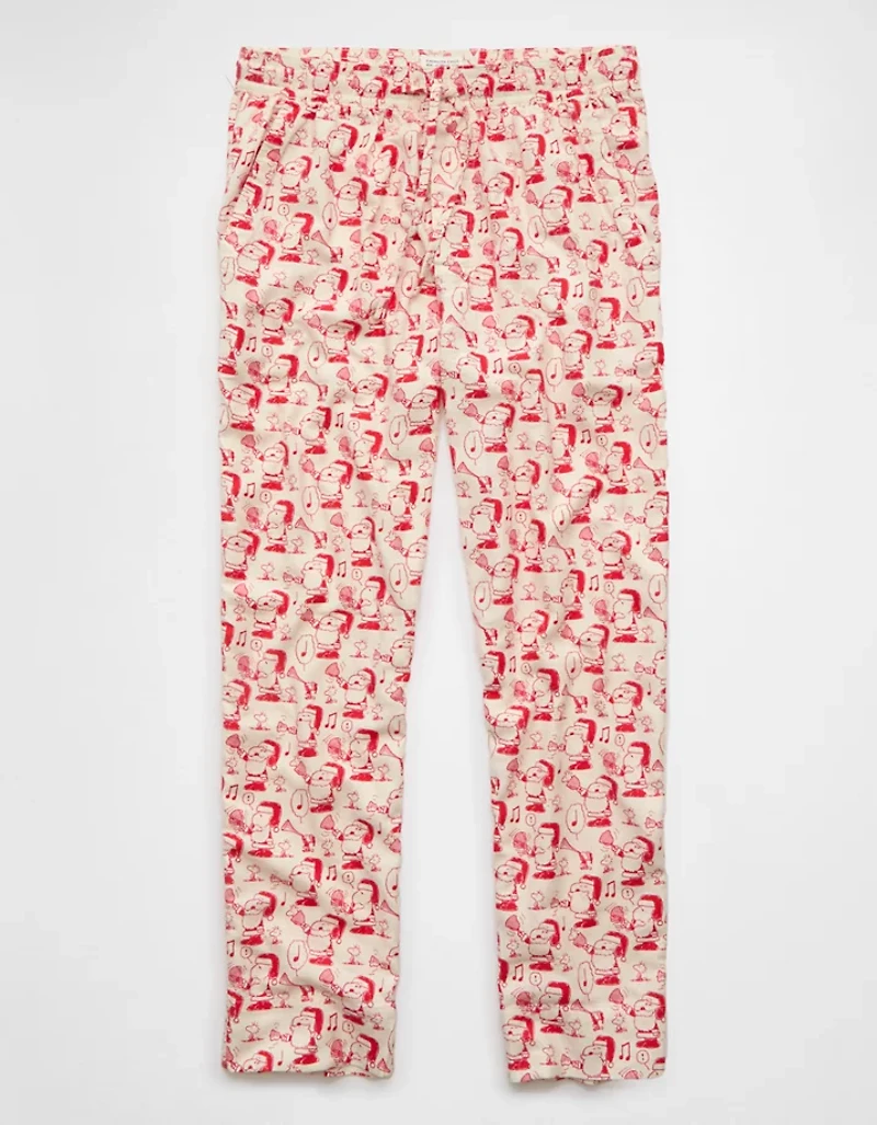AE Snoopy Flannel PJ Pant