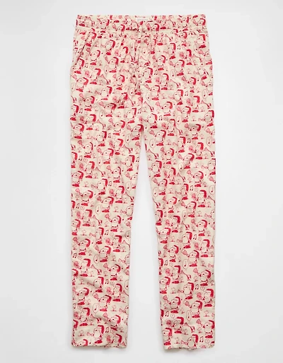 AE Snoopy Flannel PJ Pant