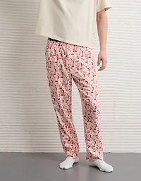 AE Snoopy Flannel PJ Pant