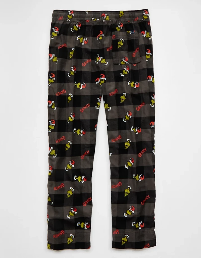AE Grinch Flannel PJ Pant